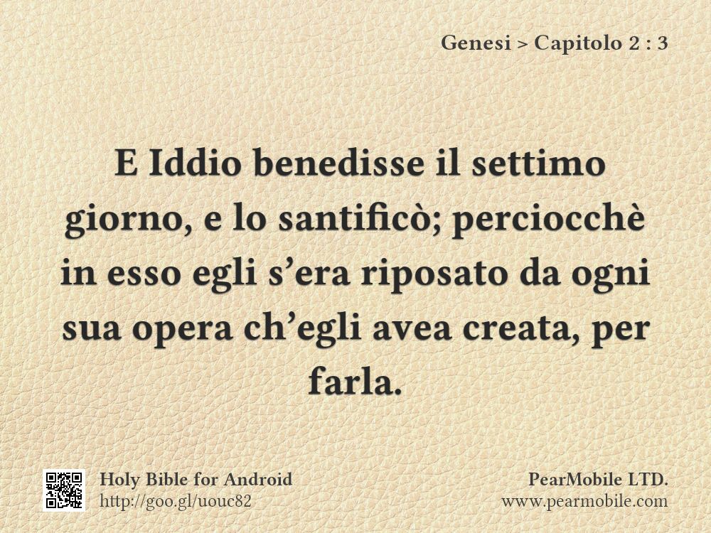 Genesi, Capitolo 2:3